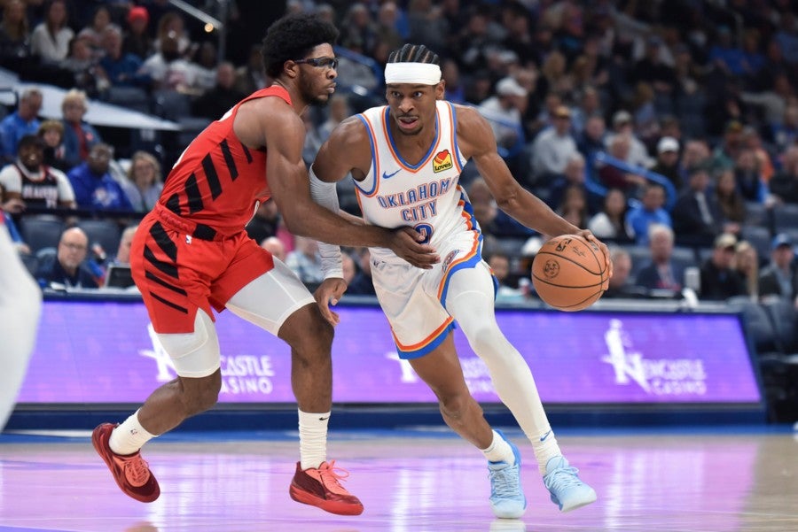 Shai Gilgeous-Alexander anotó 31 puntos ante Blazers