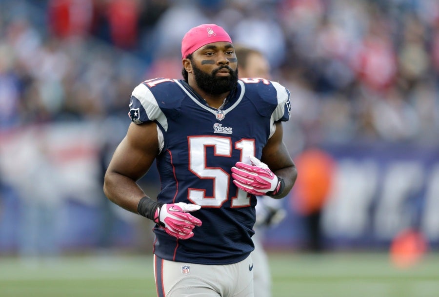 Jerod Mayo, fue linebacker de Pats de 2008 a 2015