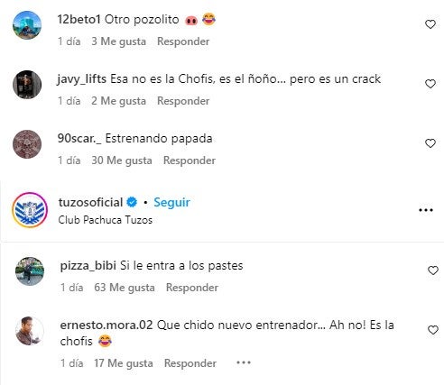 Así son algunos de los comentarios de los aficionados