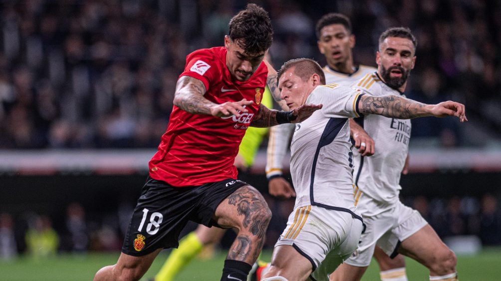 Mallorca le compitió al Real Madrid y cayó por solo un gol