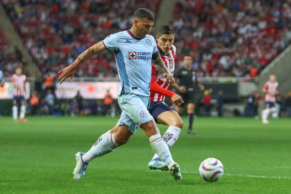 Juan Escobar durante un partido 