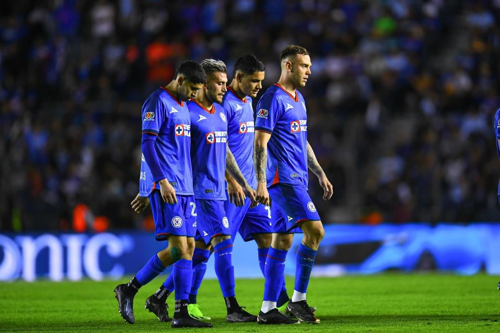 'Toro' Fernández al medio tiempo en el Estadio Azul