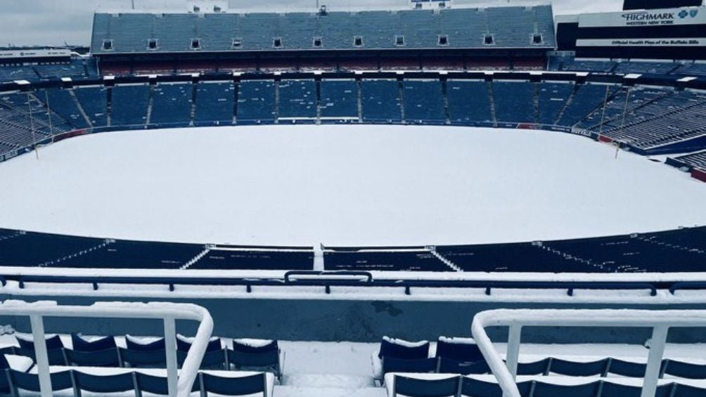 Así se ve el césped del Highmark Stadium | 