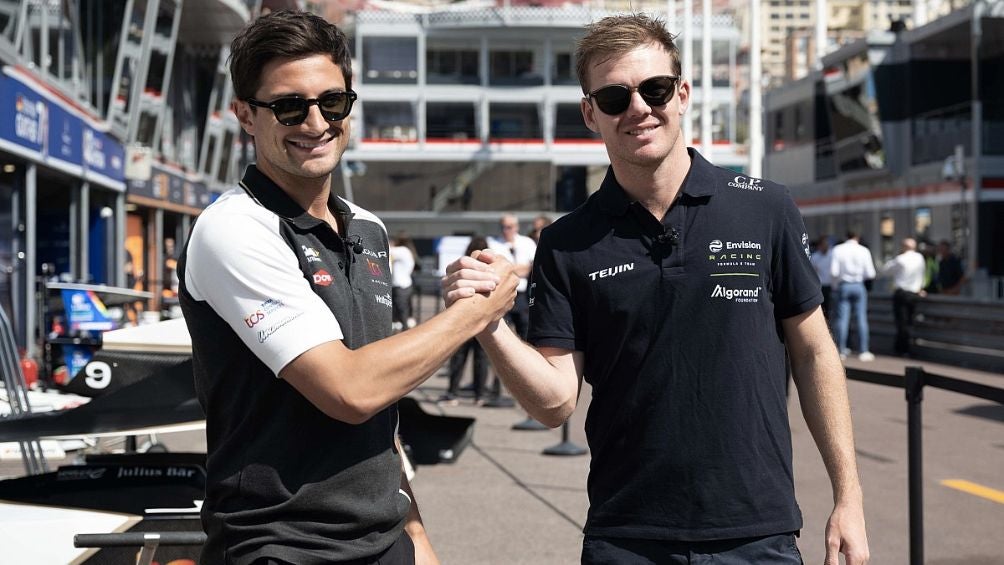 Evans y Cassidy previo a un E-Prix