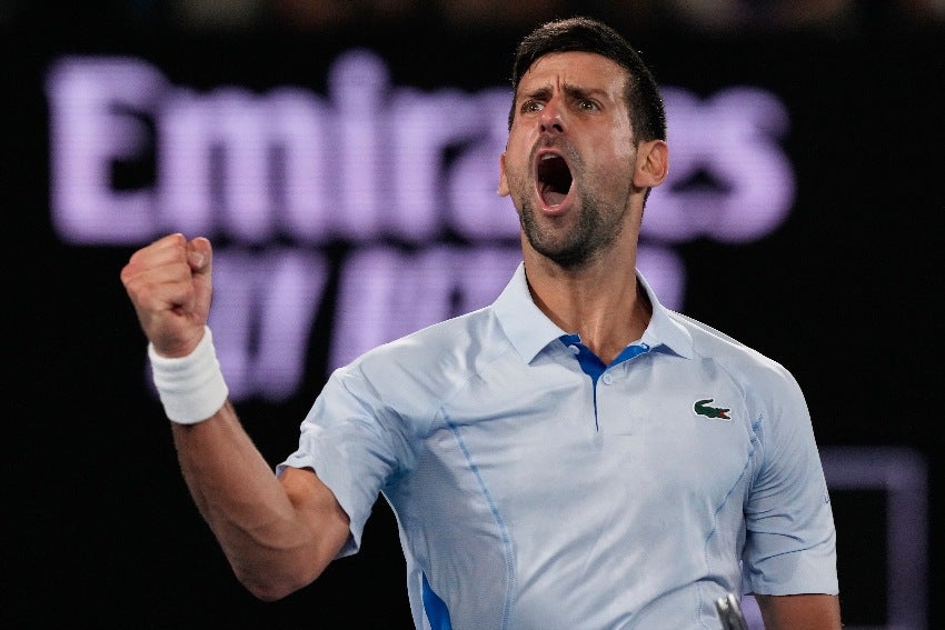 Nole tras avanzar de ronda en el Australian Open