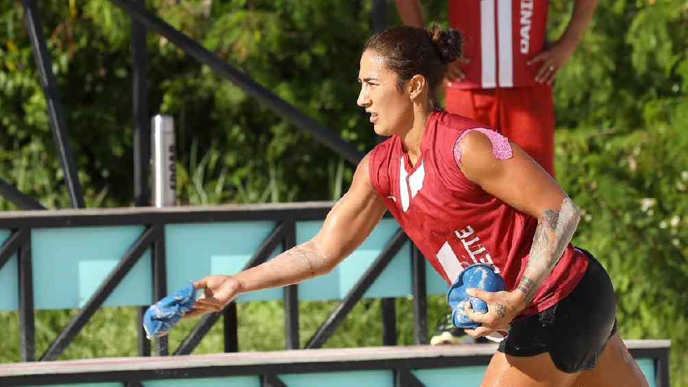 Paulette Gallardo (coach fitness) fue la más dominante en la última prueba. 