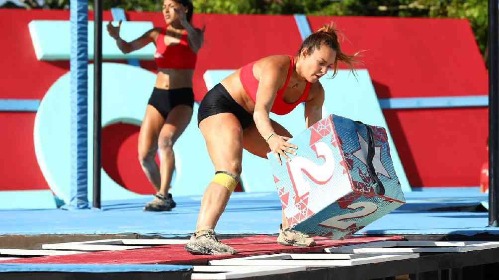 La gimnasta Ana Lago se salvó en el juego de eliminación. 