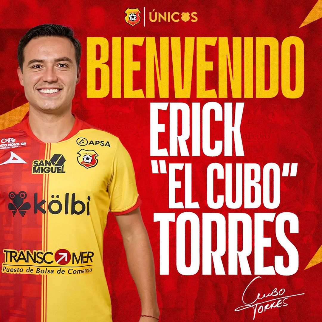 Fue presentado por el Herediano pero no pudo debutar