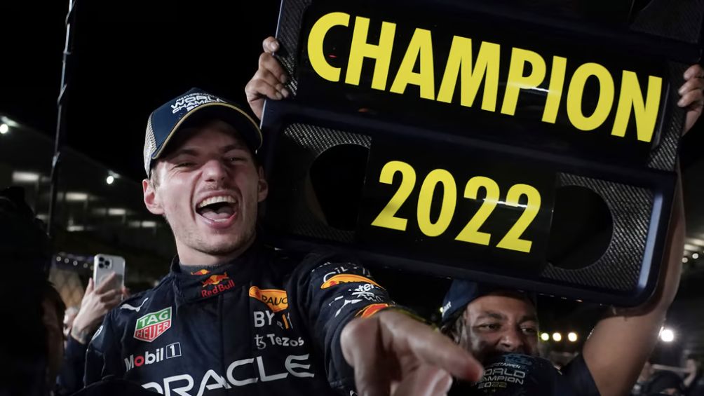 Verstappen celebra su bicampeonato