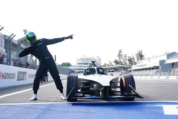 El atleta jamaicano estuvo en el EPrix de la CDMX 