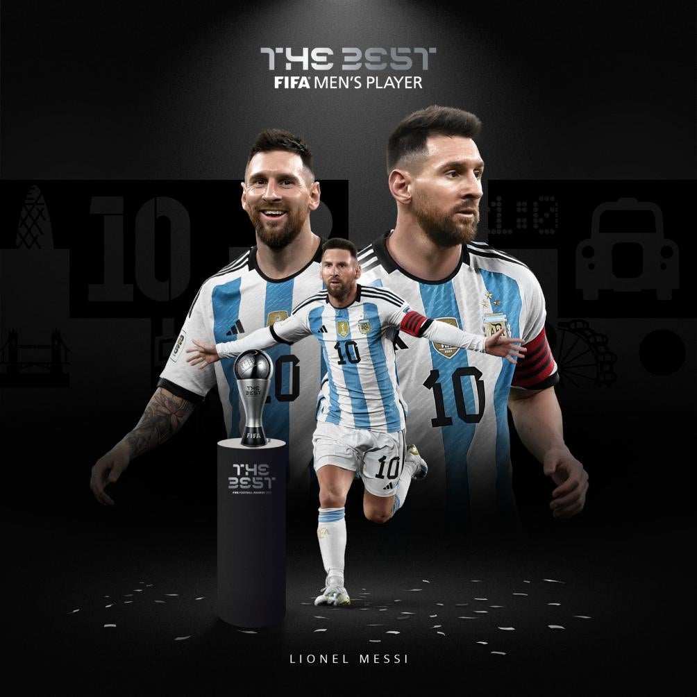 Messi ganó The Best por tercera ocasión