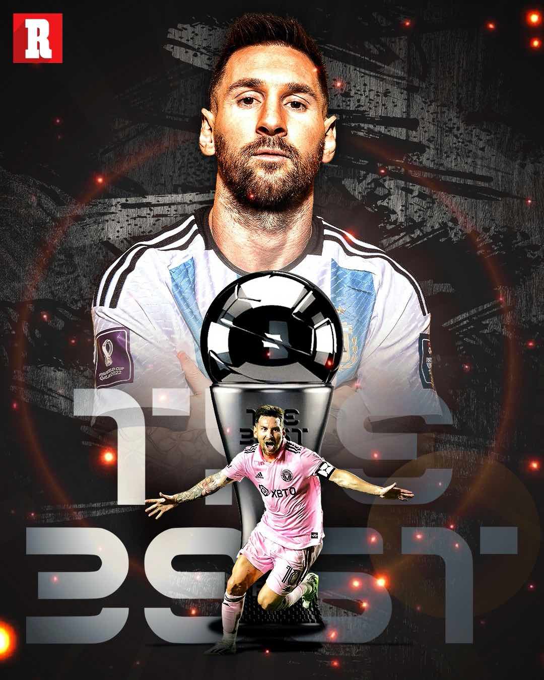 Messi ganó su tercer premio The Best