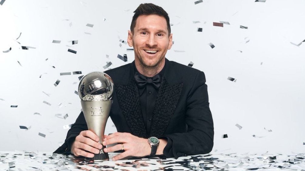 Es la tercera vez que Messi gana 'The Best'