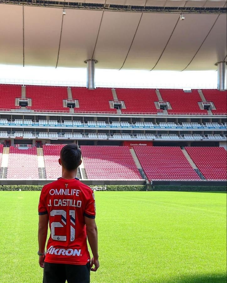 José Castillo en el Estadio Akron