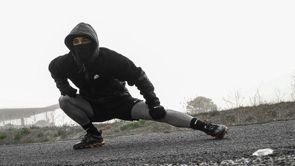 "La Pantera" Nery en entrenamiento 