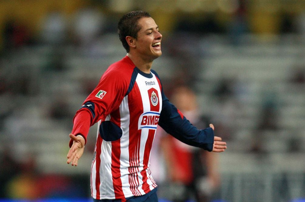 Chicharito en su anterior paso por Chivas