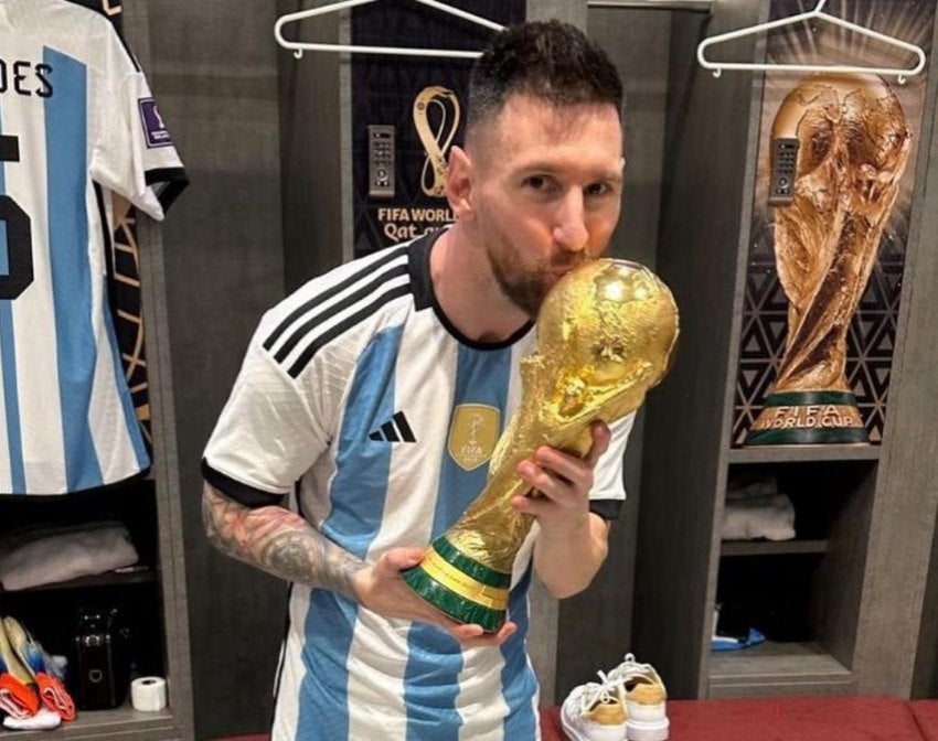 Messi con Argentina 