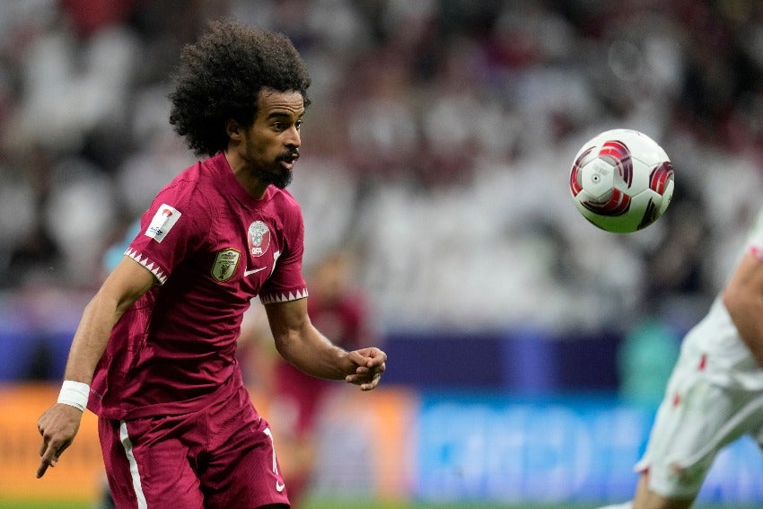 Afif convirtió el gol de Qatar