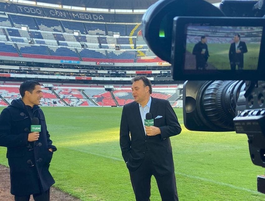 En el Estadio Azteca 