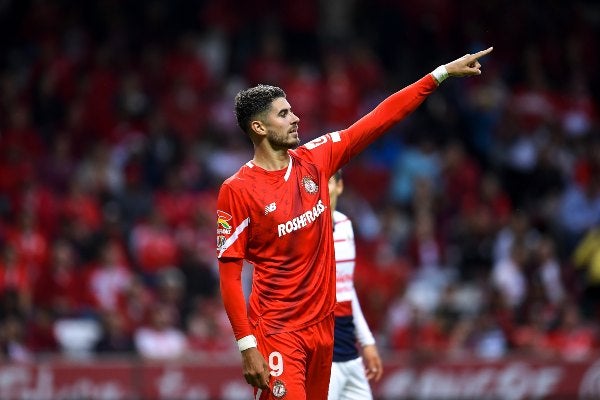 Pedro Raúl durante un partido