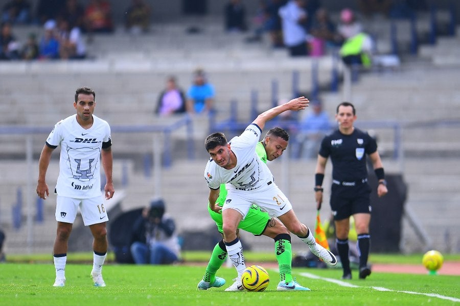 Gustavo del Prete con Pumas en el Clausura 2024