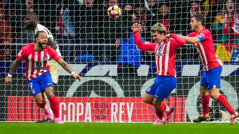 ¡Madrid es colchonero! Atlético se impone al Real Madrid y avanza a Cuartos de Final en Copa del Rey