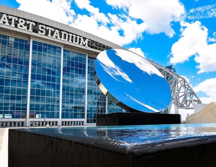 Exterior del  AT&T Stadium