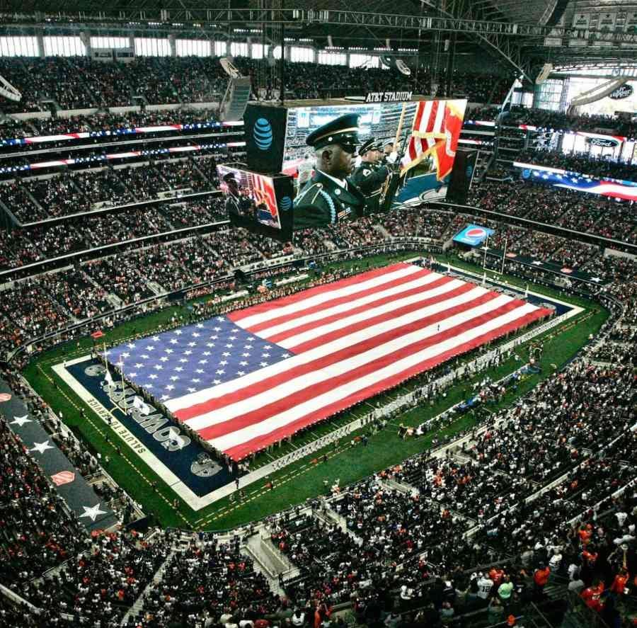  AT&T Stadium en su máxima capacidad