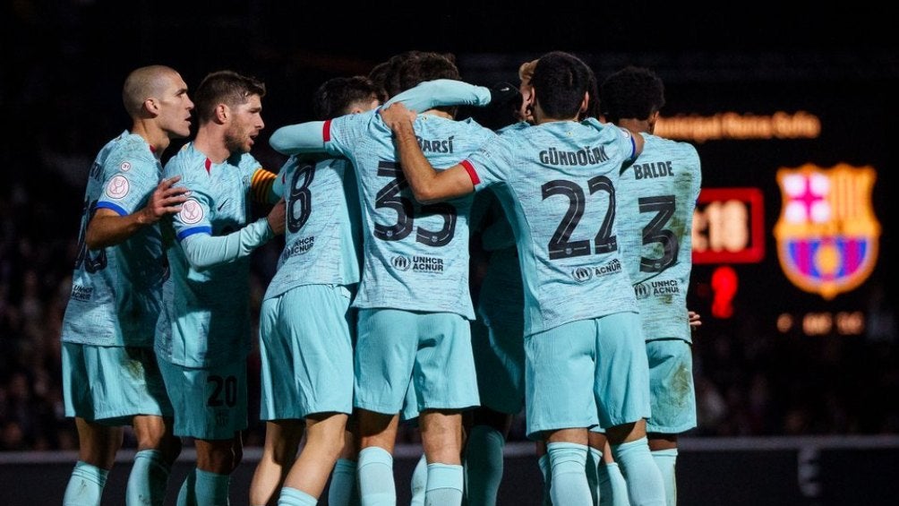 Barça celebra el 3 a 1