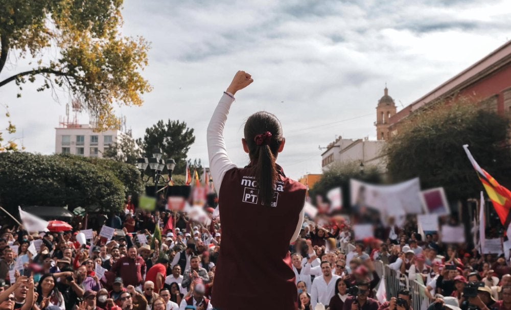 Claudia Sheinbaum tendrá el hoy el cierre de su precampaña en el Monumento a la Revolución.