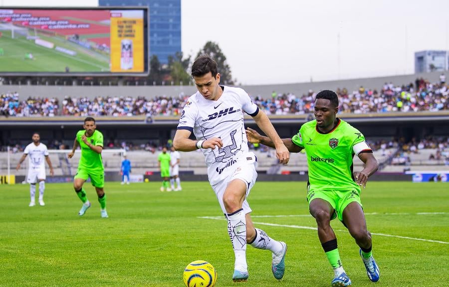 Rivas en juego ante Juárez FC