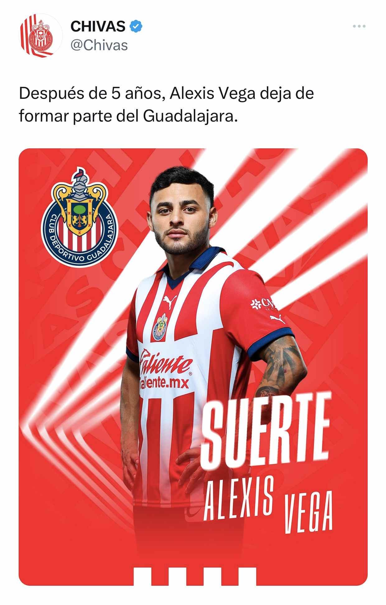 Así se despidió Chivas de Vega