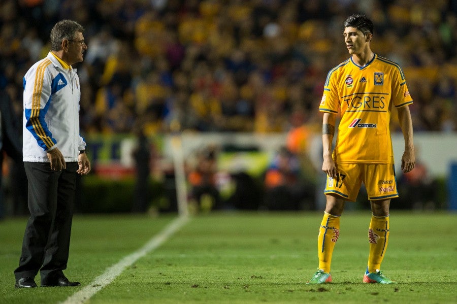 Ricardo Ferretti y Alan Pulido en Tigres