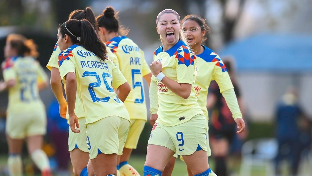 América son actualmente las subcampeonas de la Liga MX Femenil