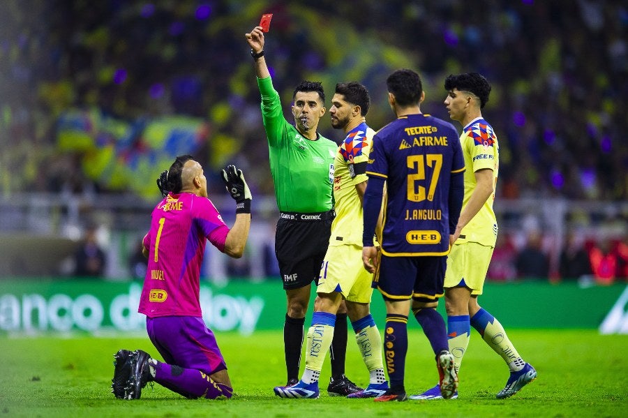 Nahuel salió expulsado en la Final ante América