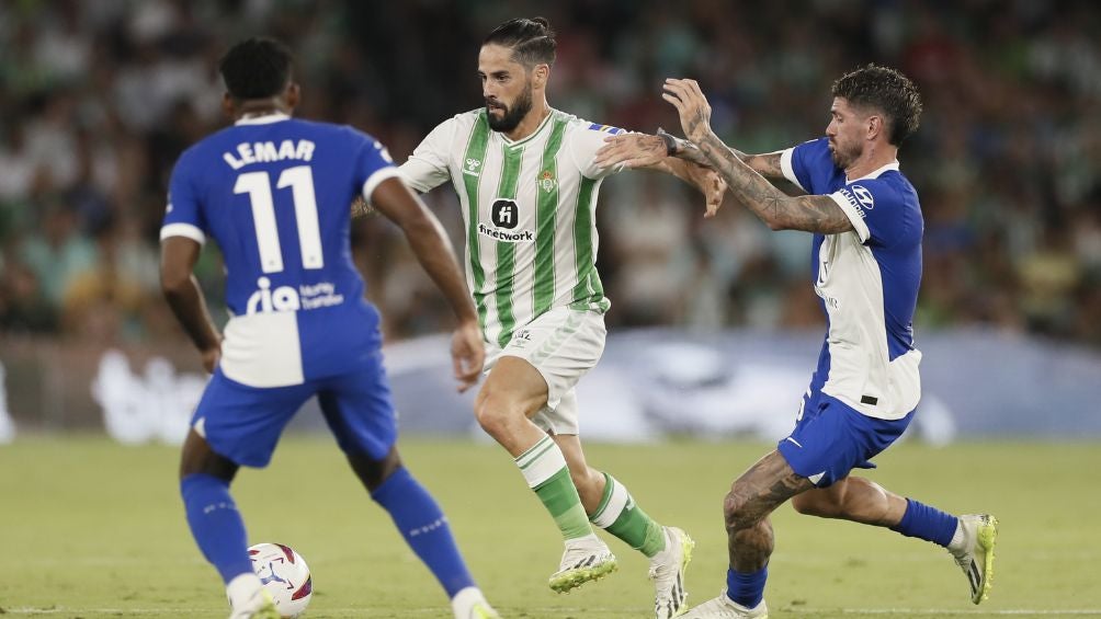 Isco con el Betis