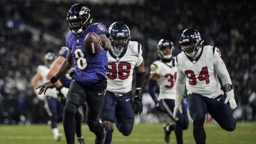 Lamar en el partido ante Houston