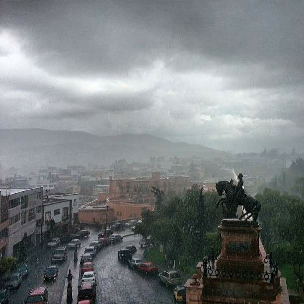 Las lluvias pegarán del centro al norte de México.