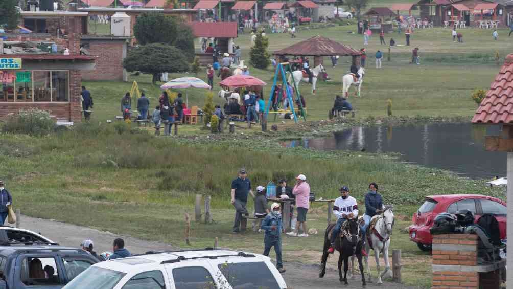 Los ejidatarios del Parque Nacional La Marquesa reiteran seguridad para los turistas.