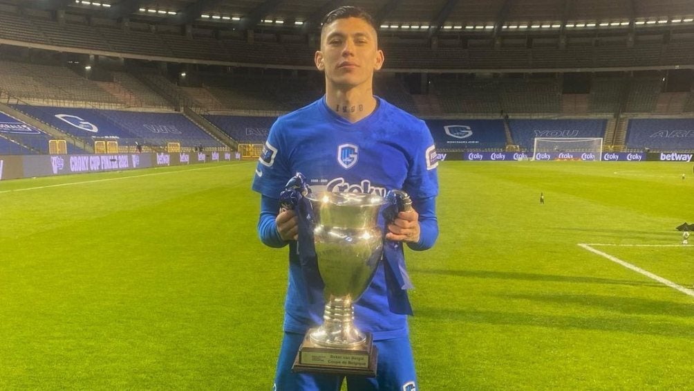 Arteaga ganó la Copa de Bélgica con el Genk