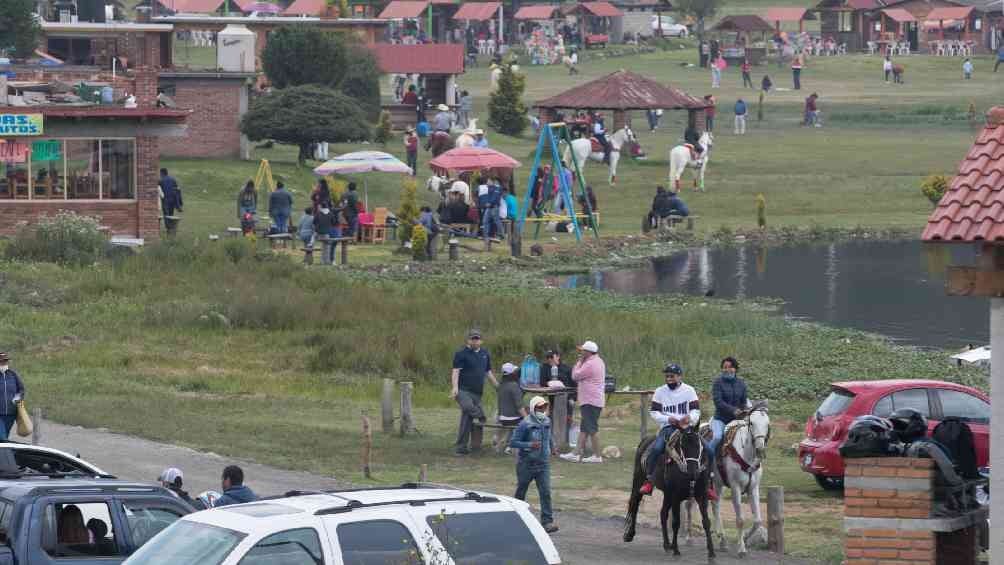 El fin de semana pasado se reportó una baja de asistencia a La Marquesa del 60%.