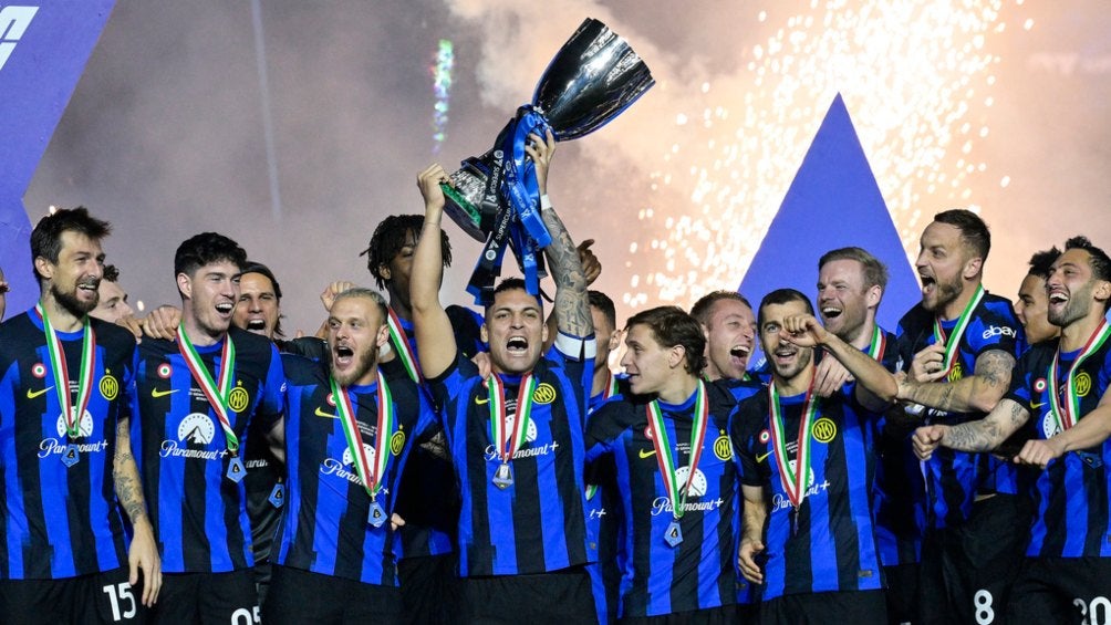 ¡Campeones! Inter se impone al Napoli y se corona en la Supercopa de Italia