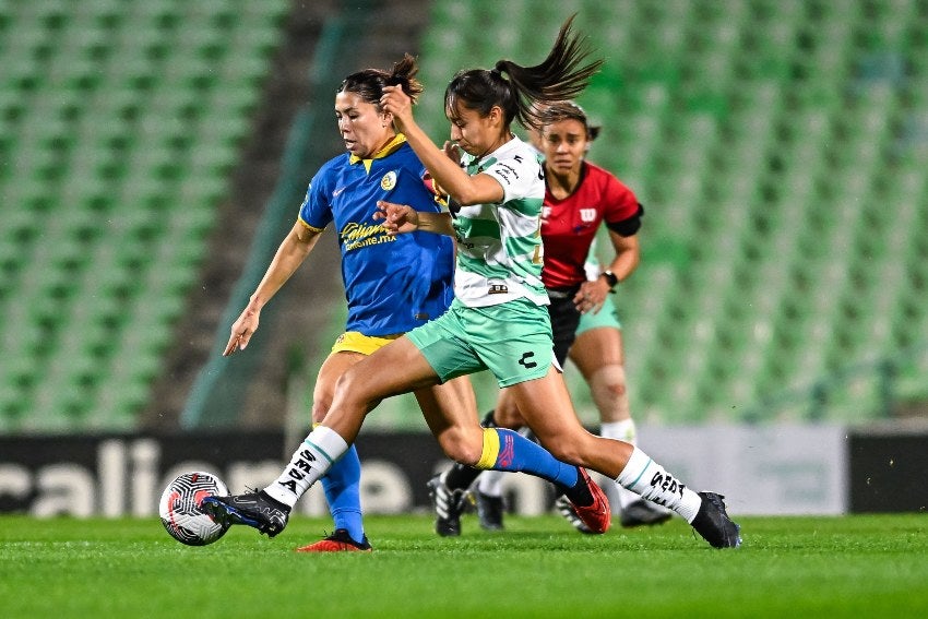 Santos mantuvo el juego cerrado en el primer tiempo