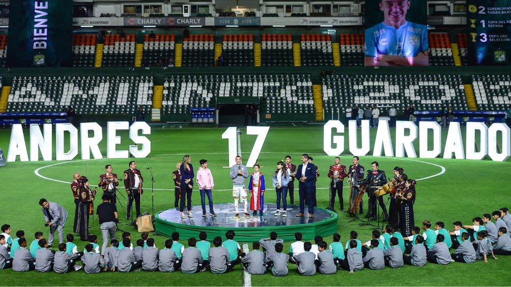 Así se vivió la presentación de Guardado