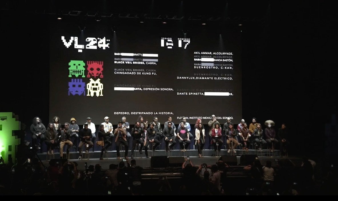 En la conferencia del Vive Latino, las bandas se hicieron presentes para responder a los medios.