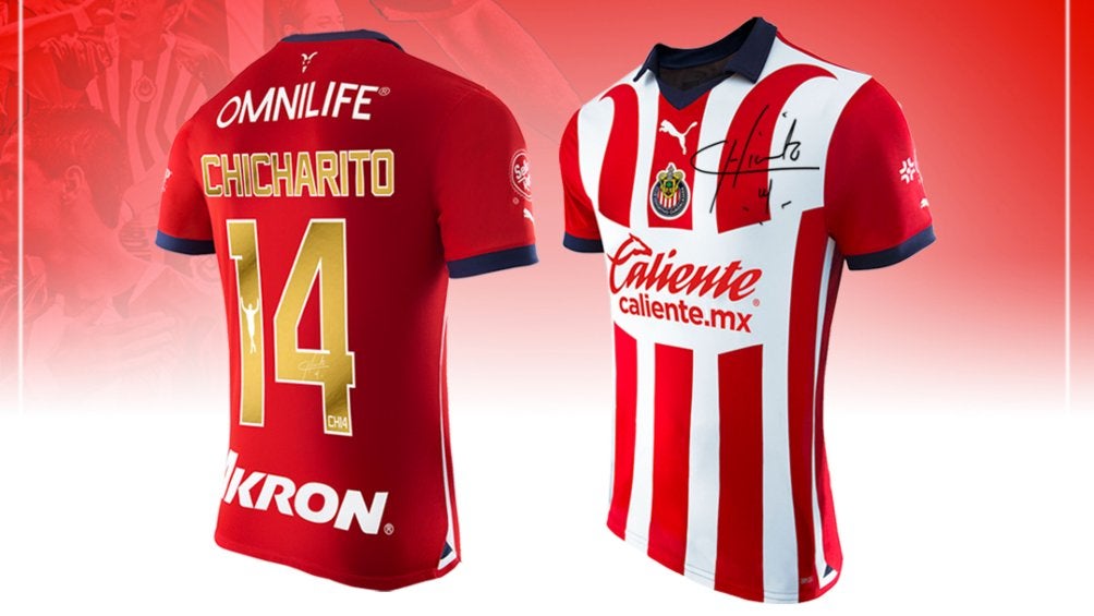 Playera de chivas online personalizada