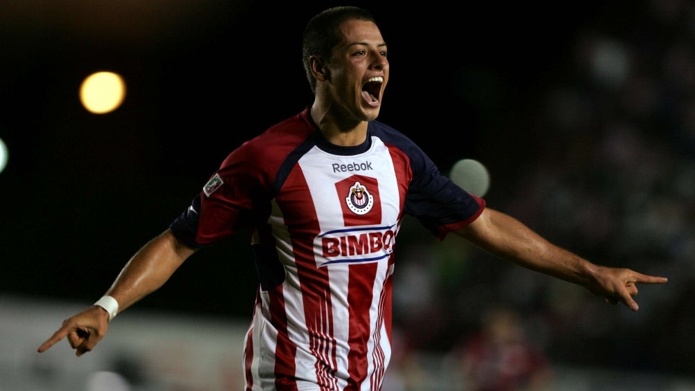 'Chicharito' en su primera etapa con Chivas