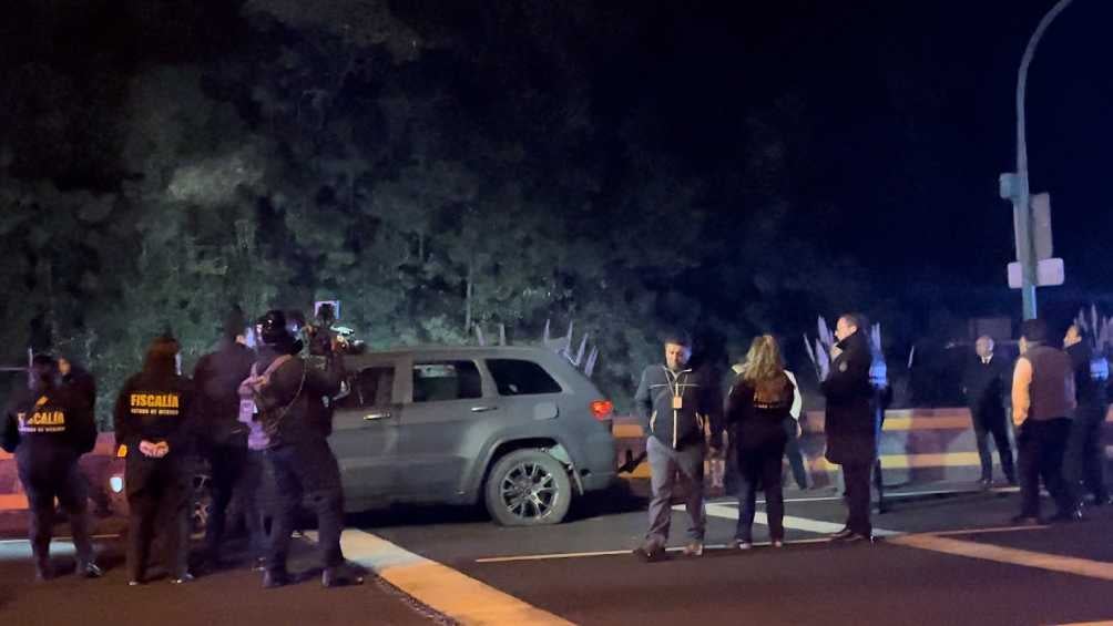 L agresión fue alrededor de las 16:45 horas, pasando la caseta Toluca-México. 