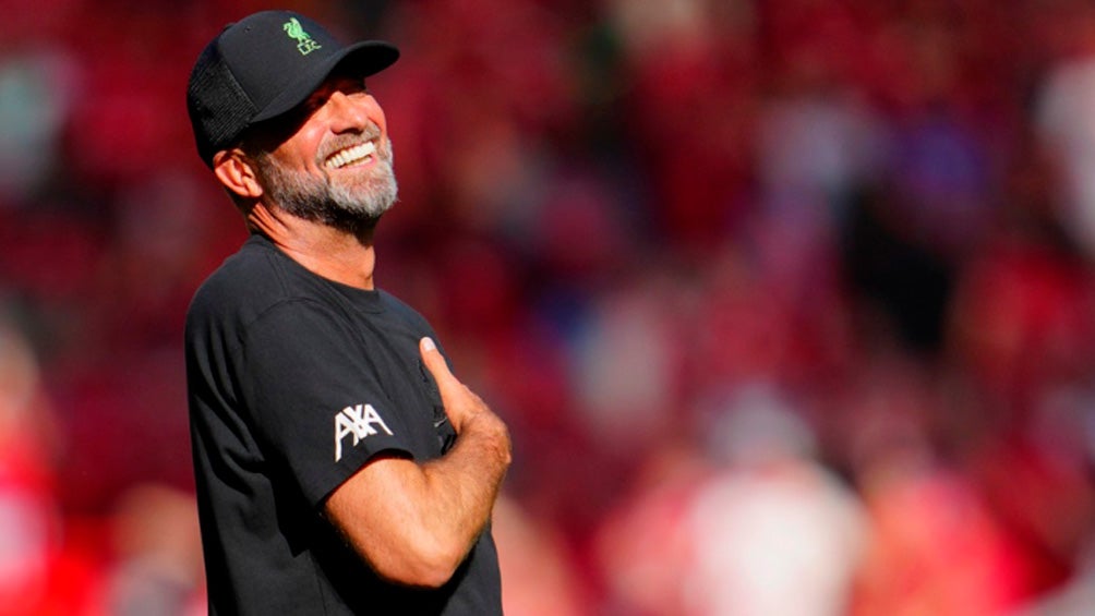 Jürgen Klopp, agradecido con la afición del Liverpool