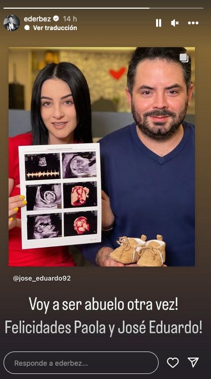 Eugenio Derbez fue directo con su mensaje de felicitación.